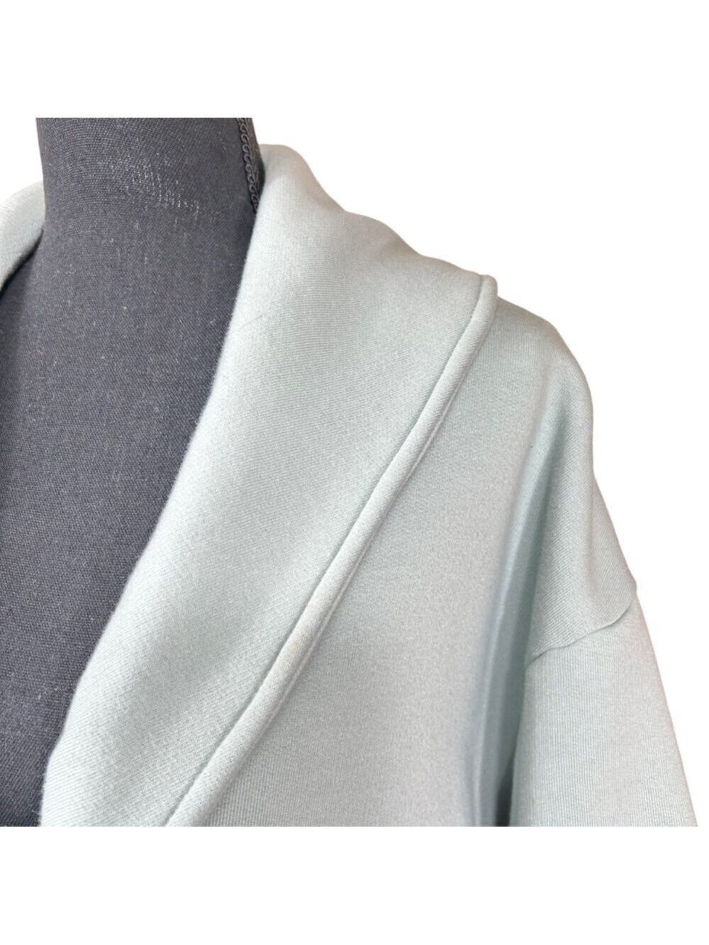 Merona Vintage Pale Blue Car Coat Size L - Picture 7 of 9